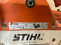 2007 stihl ts 480 doorslijpmachine - afbeelding 5 van  5