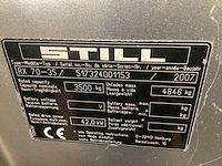 2007 still rx 70-35 vorkheftruck - afbeelding 12 van  12