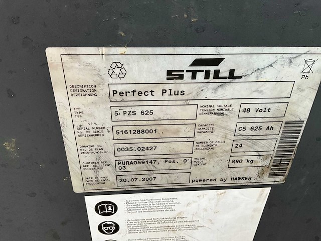 2007 still rx20-16 vorkheftruck - afbeelding 8 van  25