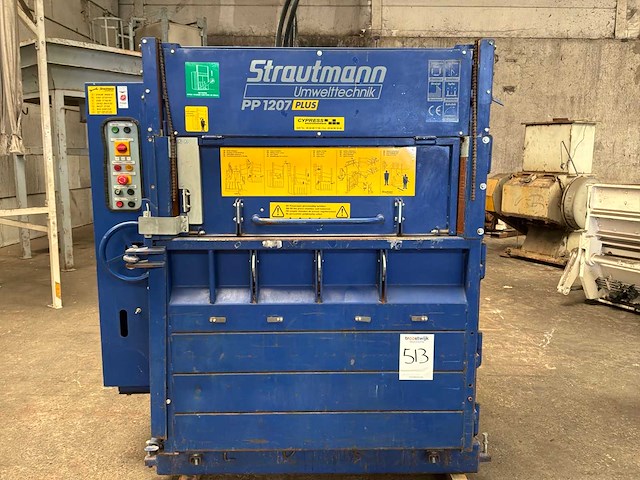 2007 strautmann pp1207 plus papierpers - afbeelding 2 van  7