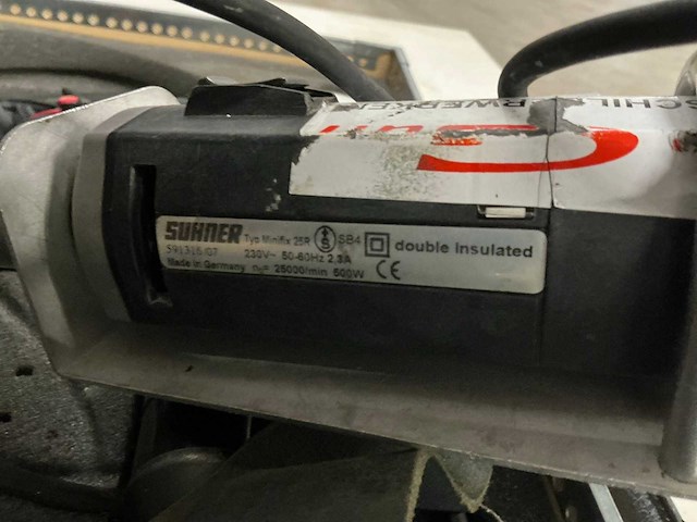 2007 suner minifix25r haakse schuurmachine - afbeelding 5 van  6