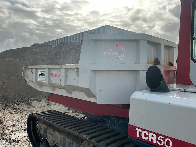 2007 takeuchi tcr50 rupsdumper - afbeelding 4 van  27