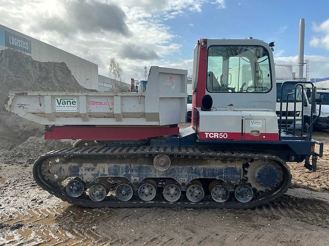 2007 takeuchi tcr50 rupsdumper - afbeelding 25 van  27