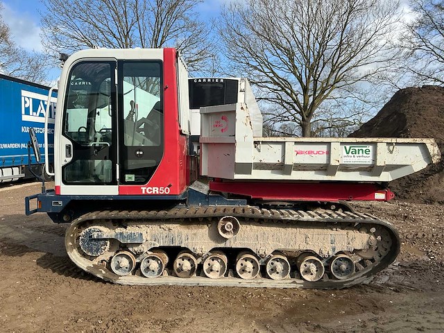 2007 takeuchi tcr50 rupsdumper - afbeelding 27 van  27