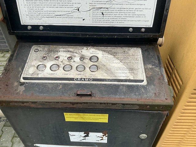 2007 tcp hylite lichtmastaggregaat aanhangwagen - afbeelding 17 van  17