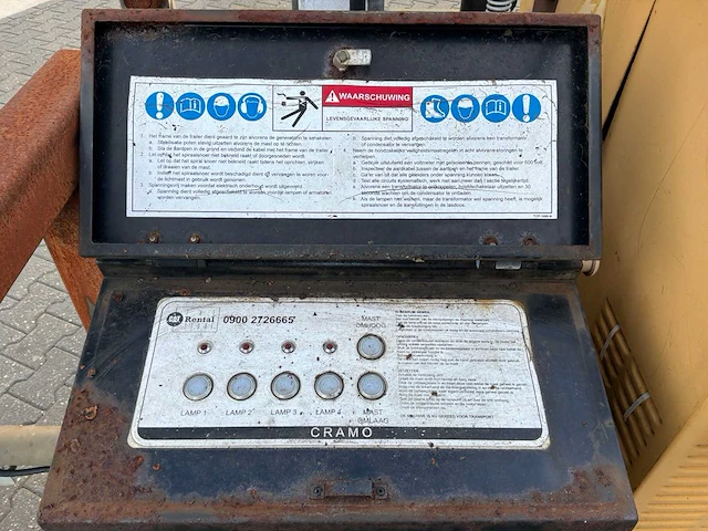 2007 tcp hylite mobiele lichtmast - afbeelding 8 van  19