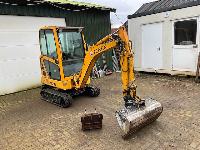 2007 terex tc20 minigraafmachine - afbeelding 17 van  22