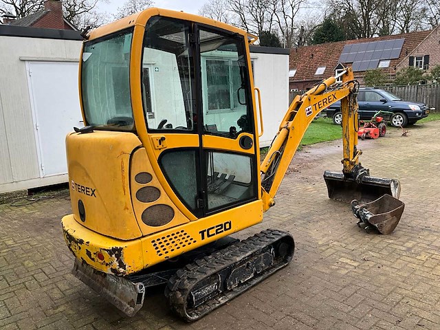 2007 terex tc20 minigraafmachine - afbeelding 19 van  22
