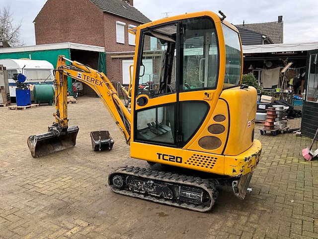 2007 terex tc20 minigraafmachine - afbeelding 20 van  22