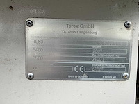2007 terex tl 80 shovel - afbeelding 42 van  47