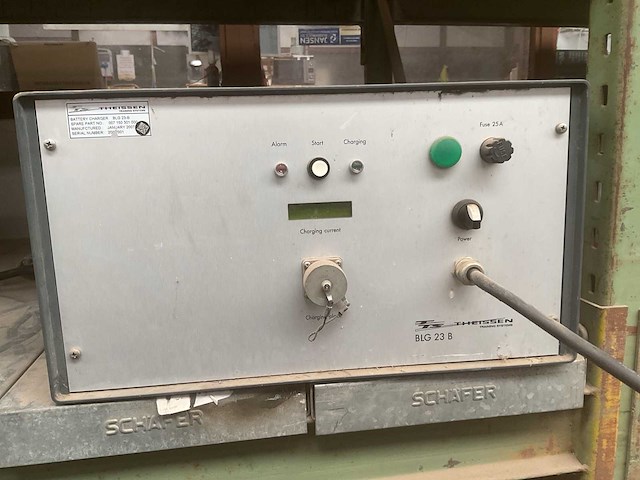 2007 theissen training systems blg 23-b acculader - afbeelding 1 van  4