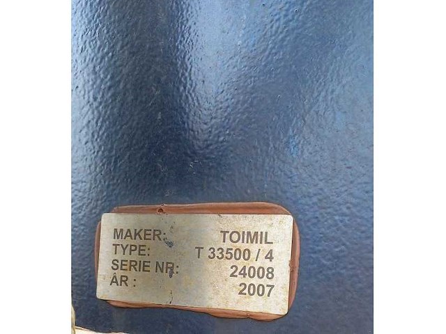 2007 toimil t33500 / 4 hydraulische autolaadkraan - afbeelding 4 van  4