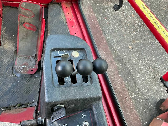 2007 toro groundmaster 4000d zitmaaier - afbeelding 9 van  19