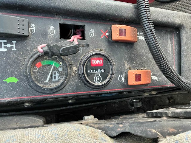 2007 toro groundmaster 4000d zitmaaier - afbeelding 11 van  22