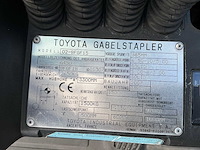 2007 toyota 02-8fgf15 vorkheftruck - afbeelding 13 van  15