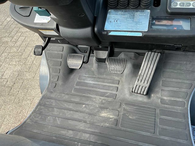 2007 toyota 02-8fgf15 vorkheftruck - afbeelding 14 van  15