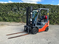 2007 toyota 02-8fgf15 vorkheftruck - afbeelding 1 van  15