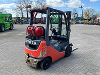 2007 toyota 02-8fgf15 vorkheftruck - afbeelding 3 van  8