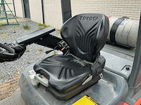 2007 toyota 02-8fgf25 vorkheftruck - afbeelding 2 van  8