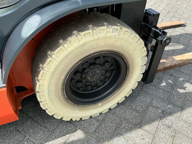2007 toyota 52-8fd25 vorkheftruck - afbeelding 14 van  18