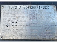2007 toyota 62-7fdf25 vorkheftruck - afbeelding 13 van  18