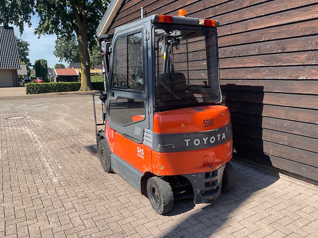2007 toyota 7 fbmf 25 vorkheftruck - afbeelding 16 van  21