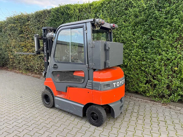 2007 toyota 7fbh25 vorkheftruck - afbeelding 10 van  17