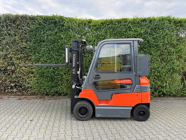 2007 toyota 7fbh25 vorkheftruck - afbeelding 13 van  17