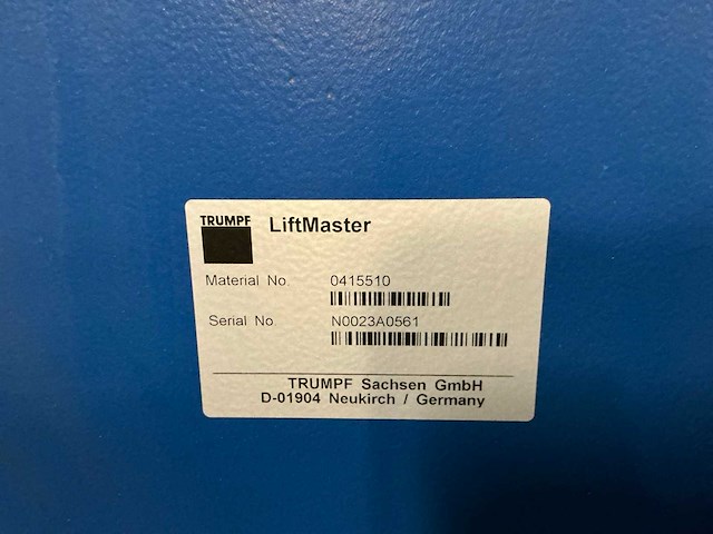 2007 trumpf trulaser 3030 lasersnijmachine - afbeelding 1 van  2