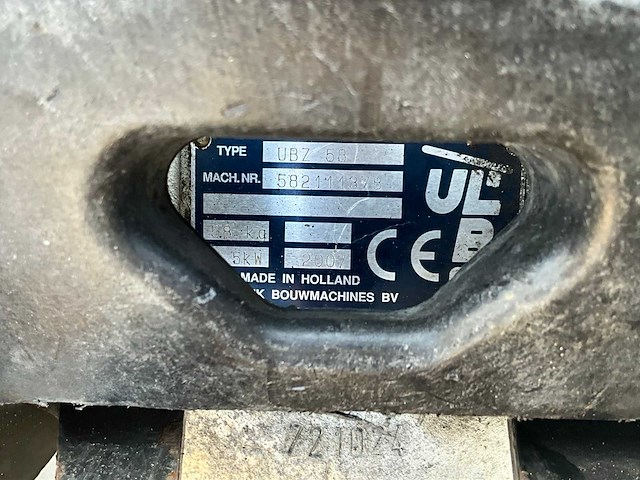 2007 ulbo ubz58 trilstamper - afbeelding 7 van  7