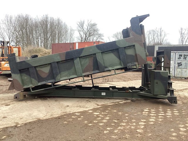 2007 uniteam 20 ft haakarm kiepbak - afbeelding 6 van  8