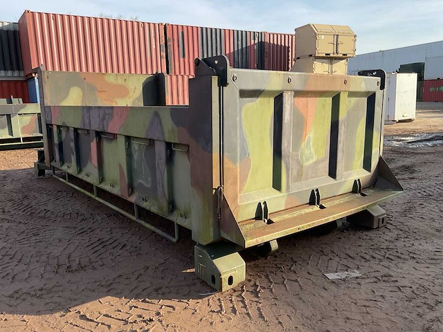 2007 uniteam 20 ft haakarm kiepbak - afbeelding 4 van  8