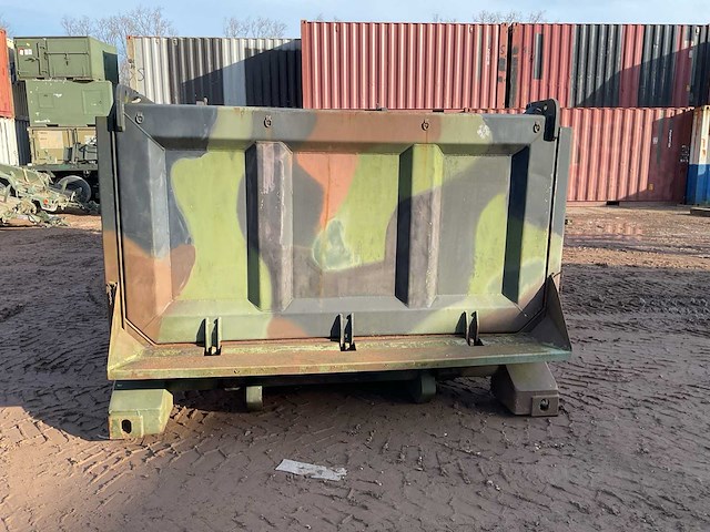 2007 uniteam 20 ft haakarm kiepbak - afbeelding 2 van  8