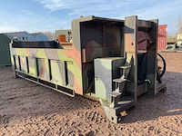 2007 uniteam 20 ft haakarm kiepbak - afbeelding 1 van  8