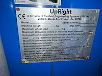 2007 upright ll25 a-c hoogwerker - afbeelding 7 van  14