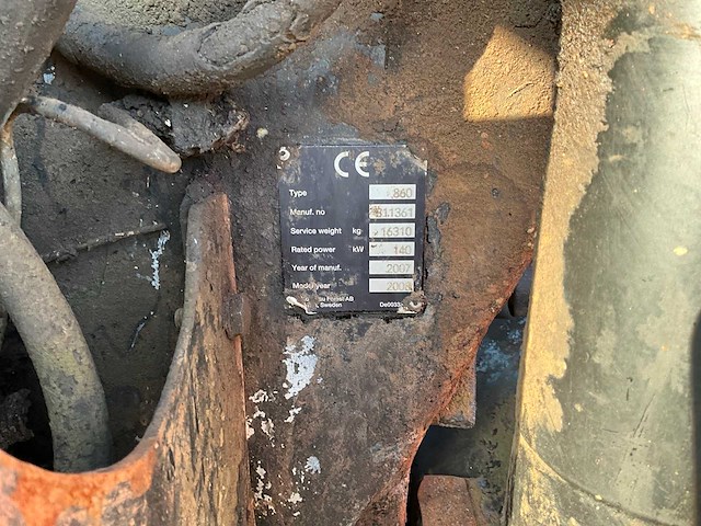 2007 valmet 860.3 forwarder - afbeelding 4 van  49