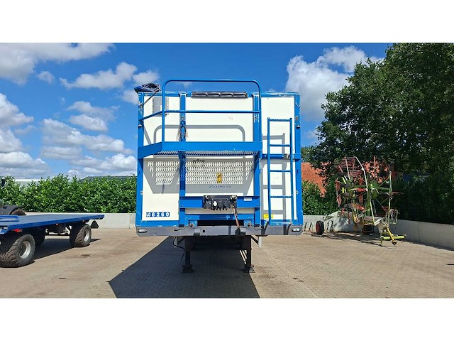 2007 van der peet pacton txl342 oplegger / bandlosser - afbeelding 2 van  8