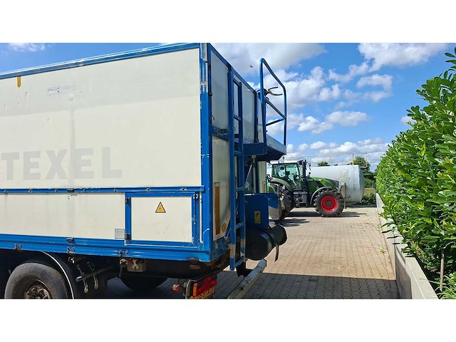 2007 van der peet pacton txl342 oplegger / bandlosser - afbeelding 4 van  8
