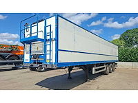 2007 van der peet pacton txl342 oplegger / bandlosser
