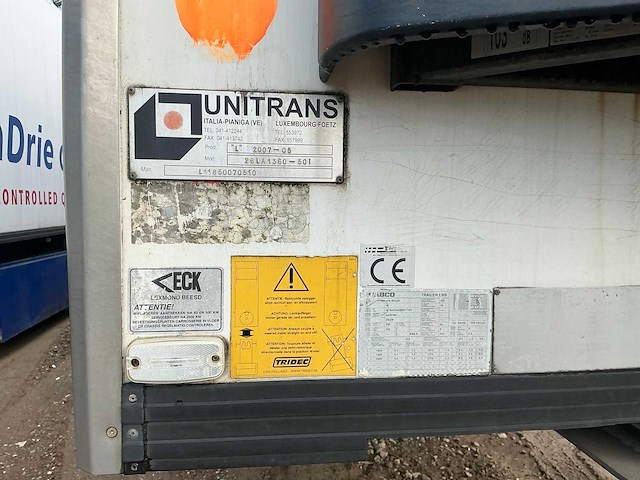 2007 van eck ut-3b koeltrailer - afbeelding 2 van  19