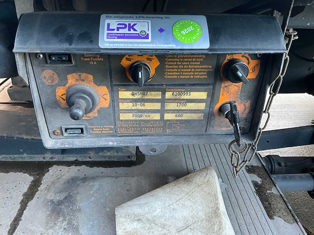 2007 van hool ef 2b2001 oplegger - afbeelding 9 van  14