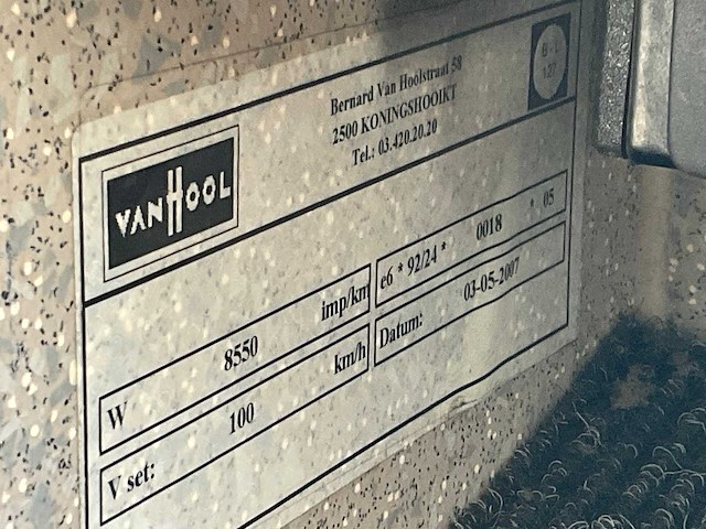 2007 van hool t915 acron touringcar - afbeelding 48 van  52