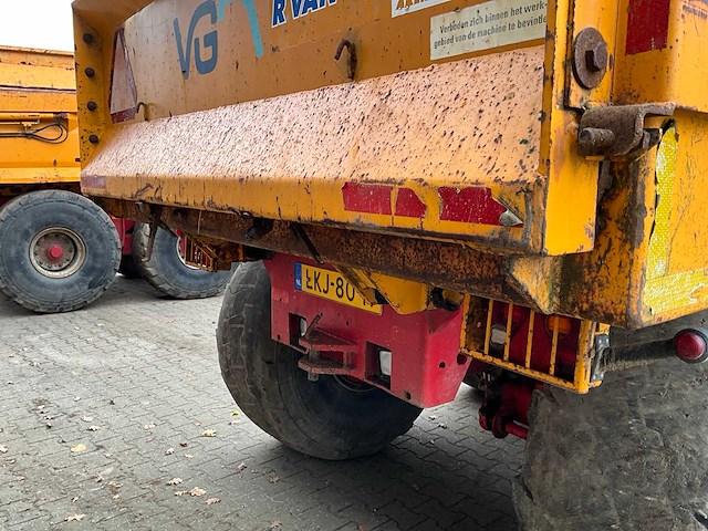 2007 vgm zk22 dumper aanhanger - afbeelding 14 van  25