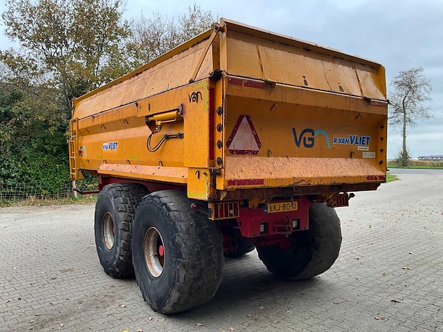 2007 vgm zk22 dumper aanhanger - afbeelding 20 van  25