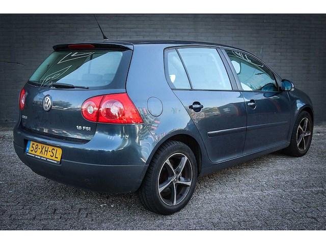2007 volkswagen golf 1.6 fsi optive 3 car 58-xh-sl - afbeelding 9 van  16