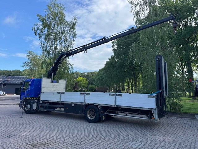 2007 volvo fe240 machinetransporter + hiab 111b-3 duo kraan vrachtwagen - afbeelding 13 van  19