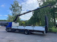 2007 volvo fe240 machinetransporter + hiab 111b-3 duo kraan vrachtwagen - afbeelding 13 van  19