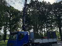 2007 volvo fe240 machinetransporter + hiab 111b-3 duo kraan vrachtwagen - afbeelding 16 van  19