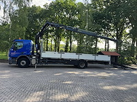 2007 volvo fe240 machinetransporter + hiab 111b-3 duo kraan vrachtwagen - afbeelding 18 van  19