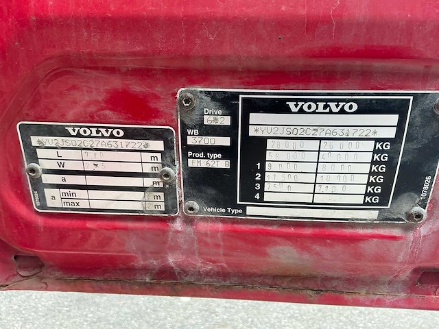 2007 volvo fm440 vrachtwagen - afbeelding 36 van  58
